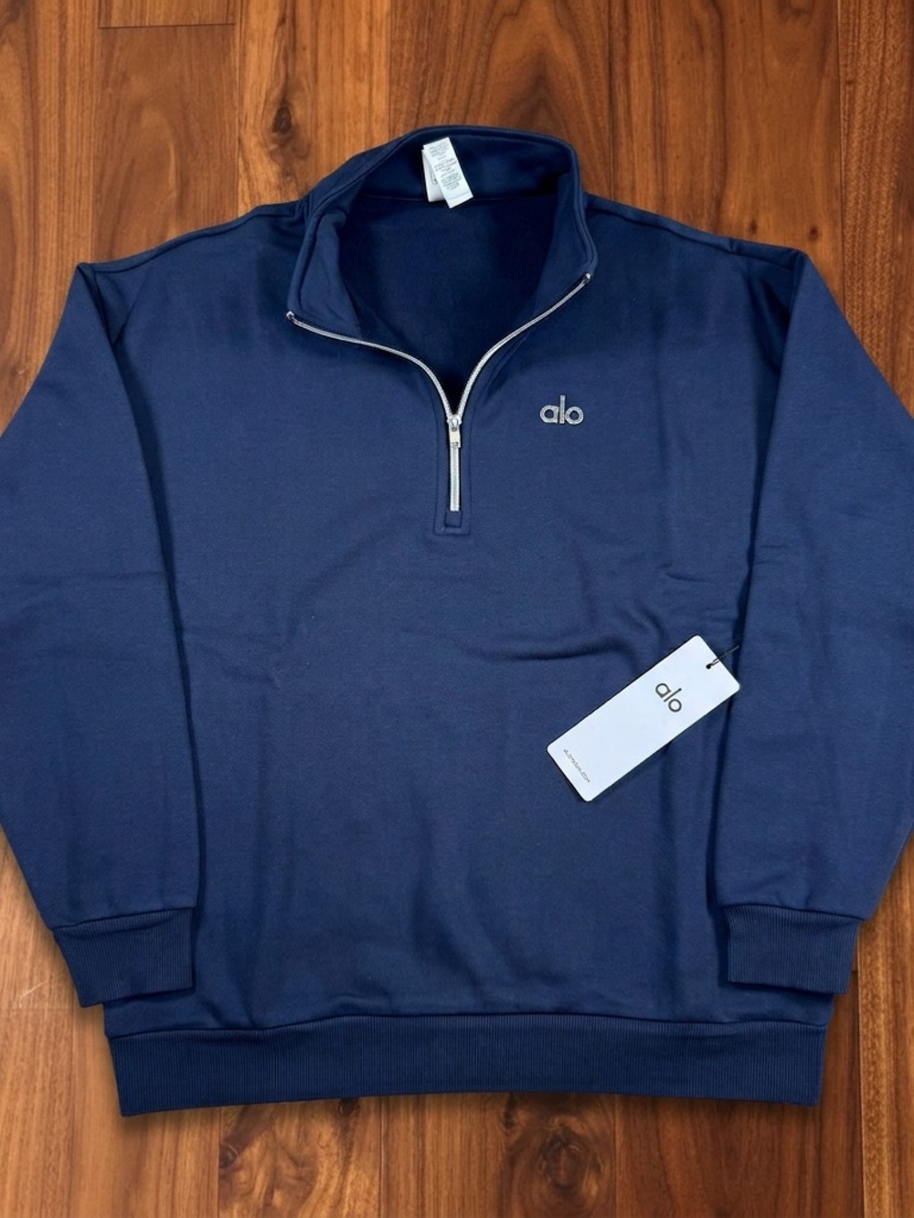 ALO Yoga Men’s Navy Half-Zip Pullover